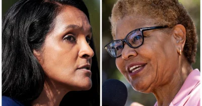 Nithya Raman opens 39%-28% lead in Los Angeles mayor's race — Nithya Raman Polling Numbers La Mayor