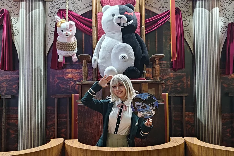 Sakutaro Higashi powers Super Danganronpa 2x2 photo spot at TGS 2026