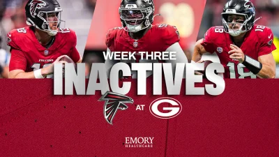 Billy Bowman Jr. makes season debut after Achilles injury as Atlanta Falcons Kicker depth suddenly matters