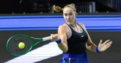 Andreeva beats Sasnovich 6-2, 6-2 to reach Singapore quarterfinals — Xinyu Wang