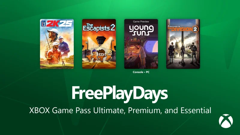 Xbox Adds 4 Games for Microsoft Xbox Free Play Weekend
