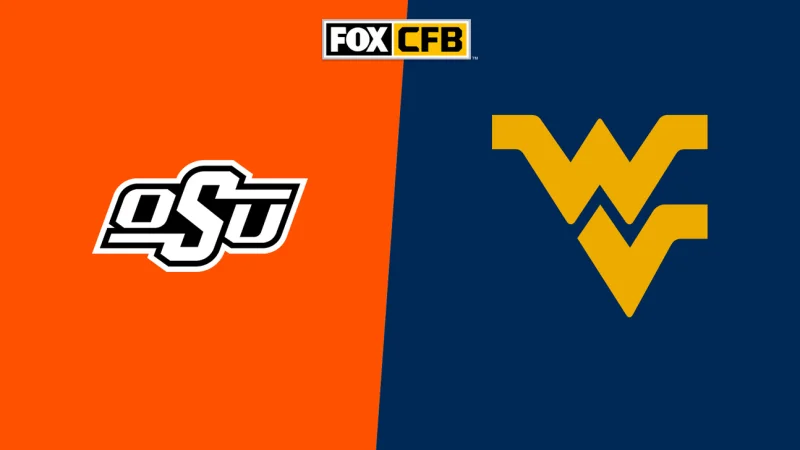 West Virginia favored by 1.5 points in Saturday night Oklahoma State Vs West Virginia matchup
