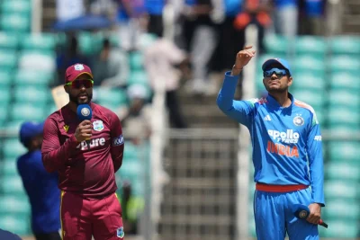 India win the toss and bowl first in first ODI against West Indies - Wi Vs Ind sets the tone in Thiruvananthapuram