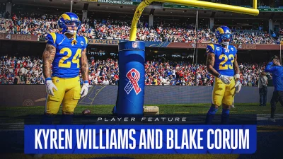 McVay plans similar carry split between Kyren Williams and Blake Corum — Blake Corum