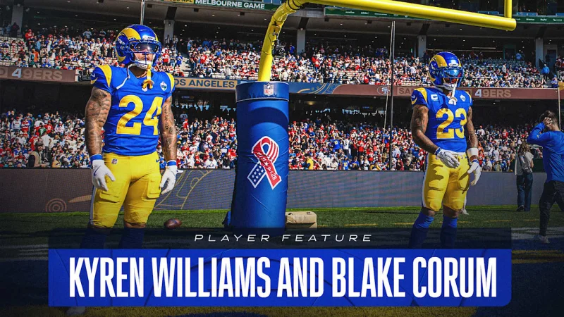 McVay plans similar carry split between Kyren Williams and Blake Corum — Blake Corum