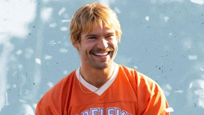 David Corenswet wore two blonde wigs for Mr. Irrelevant