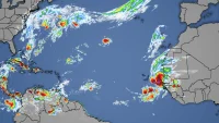 Nash Rhodes tracks Hurricane Central as Fay weakens, Bermuda disturbance holds 40%