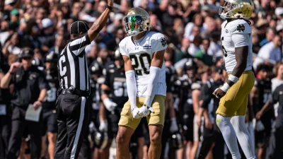 Kyle Hamilton spotlight: Joey O'Brien praises Notre Dame pass rush after six-sack win over Purdue