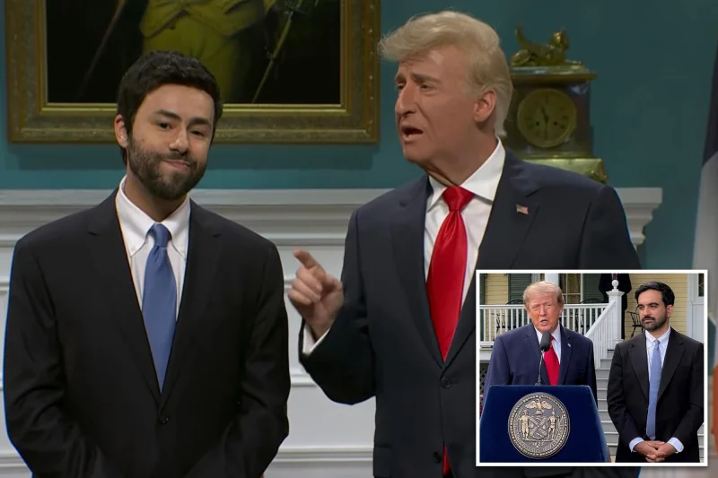 SNL Roasts Trump Mamdani With Gracie Mansion Cold Open