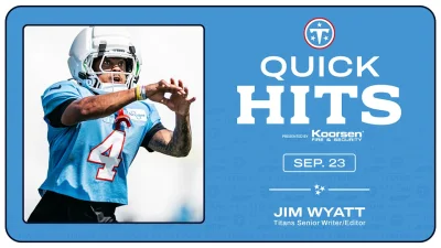 Wan'dale Robinson’s early Titans start raises questions after major offseason deal