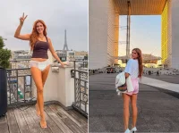 Ashley James Wore Adult Diaper in Paris After Pad Loss