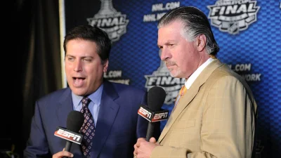Barry Melrose and ESPN’s one-month-old Studio W: the new NHL production setup gets its first big test