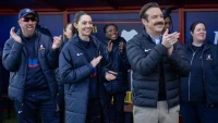 Tanya Reynolds lifts Mae Ted Lasso in Follow The Anger