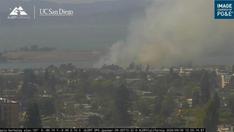 Berkeley Fire brings West Berkeley vegetation fire under control