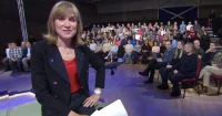 Fiona Bruce leads Question Time from north London at 10.40pm