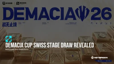 Shopify Rebellion draws KT Rolster in Demacia Cup opening round