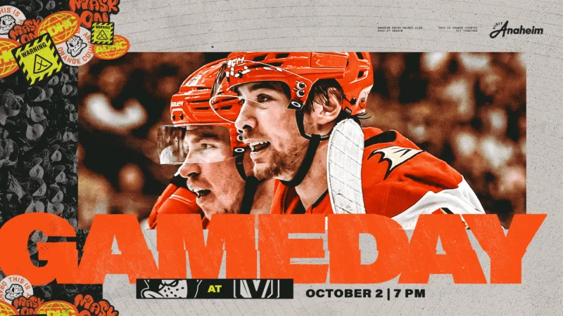 $100 Underdog bonus for Ducks Vs Golden Knights as Anaheim begin new season against familiar playoff foe