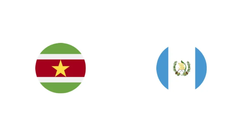 Oct. 2, 2026 kickoff for Suriname Vs Guatemala as Nations League group race tightens