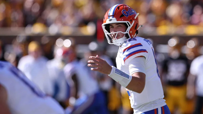 Florida loss and Alabama's 56-point road outburst shape College Football Playoff Top 12 Projections