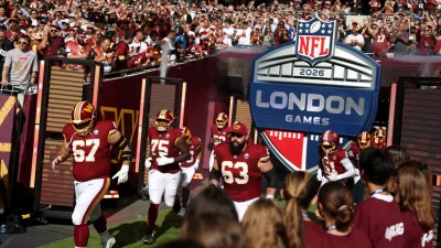Daniel Jones fumble leads to 31-yard Drew Stevens field goal — Commanders strike first in London
