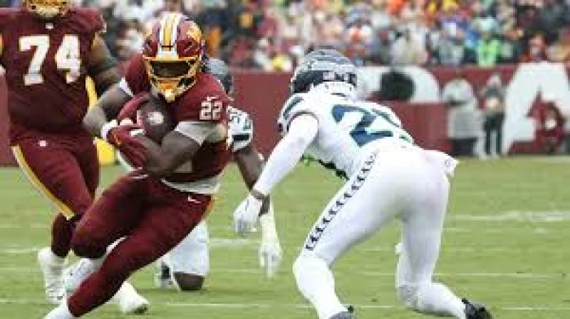 Jacory Croskey-merritt’s 19 carries for 36 yards underline his growing role in the Commanders backfield