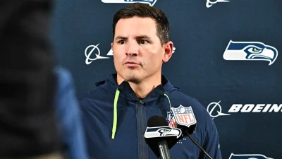 Kaliakmanis Commanders: Mike Macdonald sees resolve after Seahawks' 33-31 loss ends 12-game streak