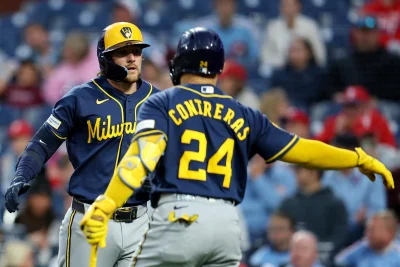 16 arbitration-eligible Brewers projected at $59.1 million, led by Megill Brewers costs