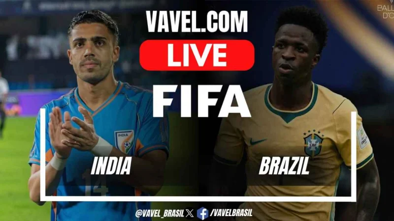 Samuel Lino scores in Brazil's 3-0 friendly win over India