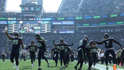 23-yard Emanuel Wilson touchdown gives Seahawks a 7-3 lead in Seahawks Game
