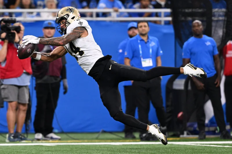Juwan Johnson is TE3 overall heading into Week 4 — and the Saints have a fantasy weapon on their hands