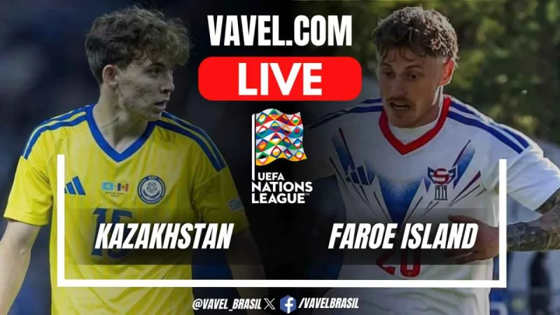 Official lineups named for Kazakhstan Vs Faroe Islands at Astana Arena