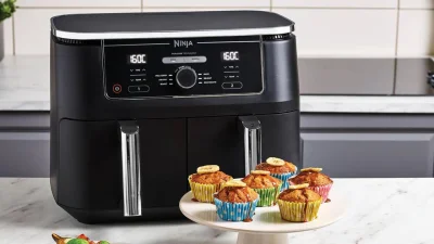 Ninja crispi dualzone launches with 7.6l and 8-in-1 cooking