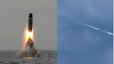 Emmanuel Macron Hails M51.3 Test From French Submarine Le Vigilant