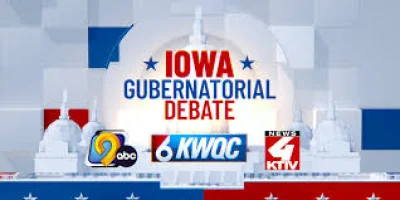 Rob Sand leads 52-41 entering Iowa Governor Debate