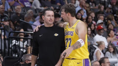 Luka Dončić scores 21 points in 16 minutes as Lakers Game turns into a preseason statement