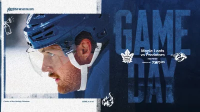 Predators Vs Maple Leafs: Toronto open Western Conference schedule at home before road trip