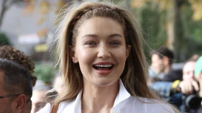 Gigi Hadid Turns Vogue France Post-Show Look into Paris Statement