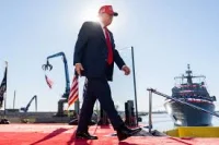 Donald Trump Threatens Chris Lacivita James Blair Outside Work Fire