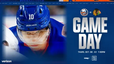 Alexander Romanov torn ACL leaves Islanders scrambling before Blackhawks Vs Islanders at UBS Arena