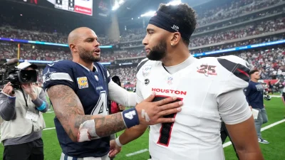 Cowboys Head Coach Angle Emerges After Dak Prescott and C.J. Stroud's Postgame Exchange