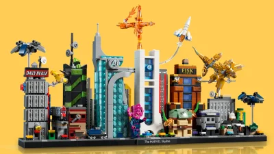 Chris Reed Spotlights Lego Marvel The Marvel Skyline With 1,261 Pieces