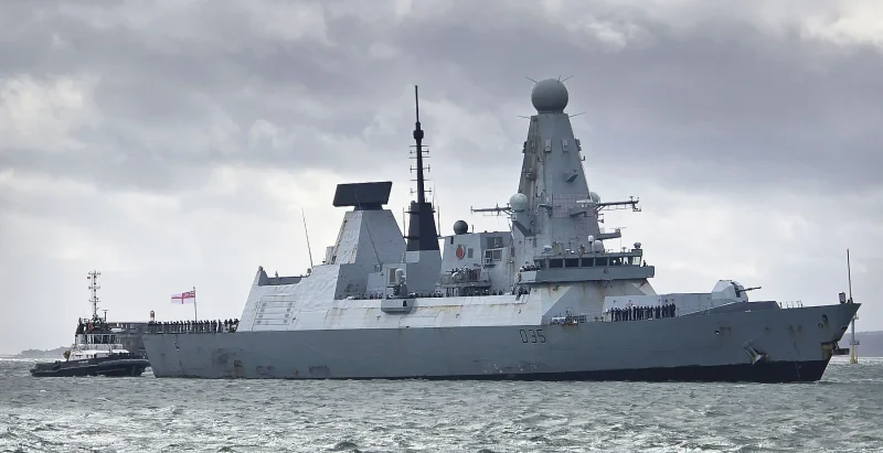 Royal Navy marks Hms Dragon Return with 214-day Portsmouth arrival