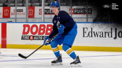 Blues 59% favorites over Sharks in Sharks Vs Blues matchup at Enterprise Center