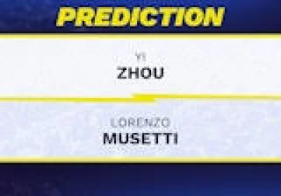 Musetti has a 77% win chance against Zhou Yi in the 2026 ATP Shanghai Masters round of 64