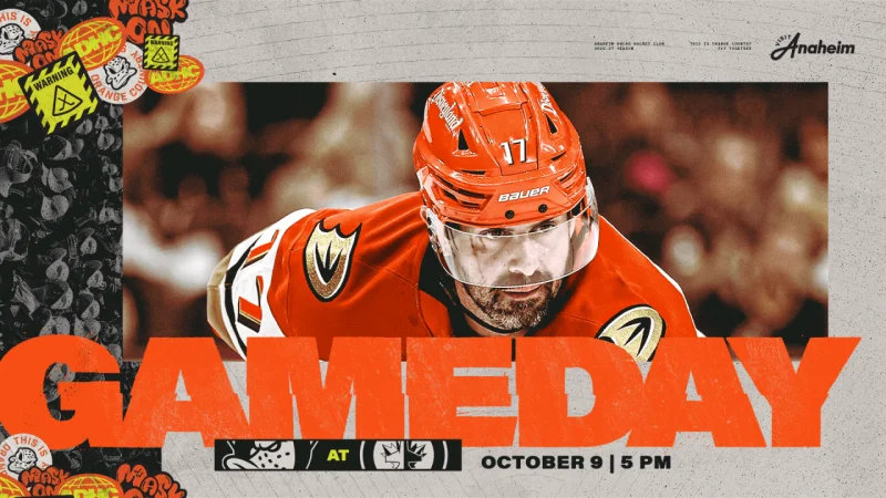 Ducks face Jets after first loss of season in Winnipeg — Ducks Vs Jets