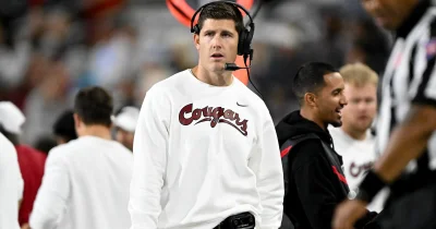 Kirby Moore Takes Over Playcalling as Washington St Vs Utah State Brings QB Decision Into Focus