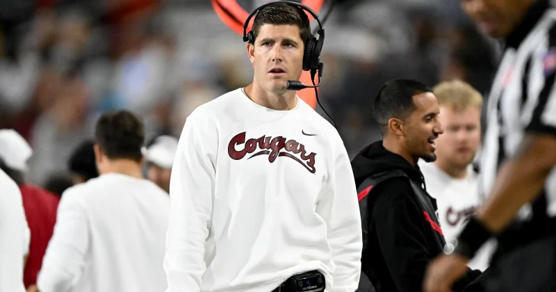 Kirby Moore Takes Over Playcalling as Washington St Vs Utah State Brings QB Decision Into Focus