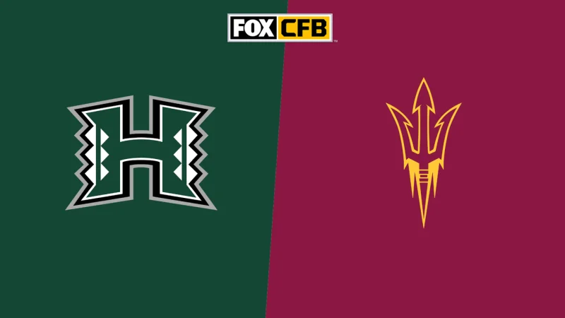 Arizona State are 20.5-point favorites as Asu Vs Hawaii heads to Tempe on Saturday night