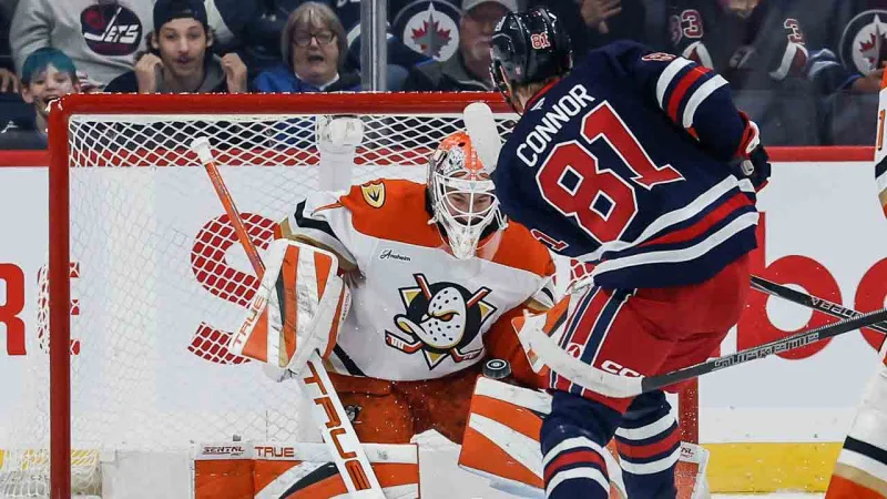 Judd Caulfield's First NHL Goal Fuels Ducks Game Breakthrough in 5-1 Win Over Jets