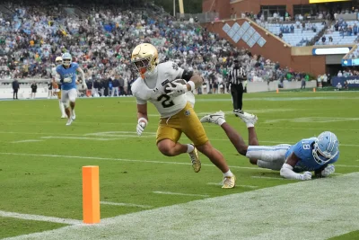 Jonaz Walton gives Notre Dame a clearer rushing identity after win over North Carolina